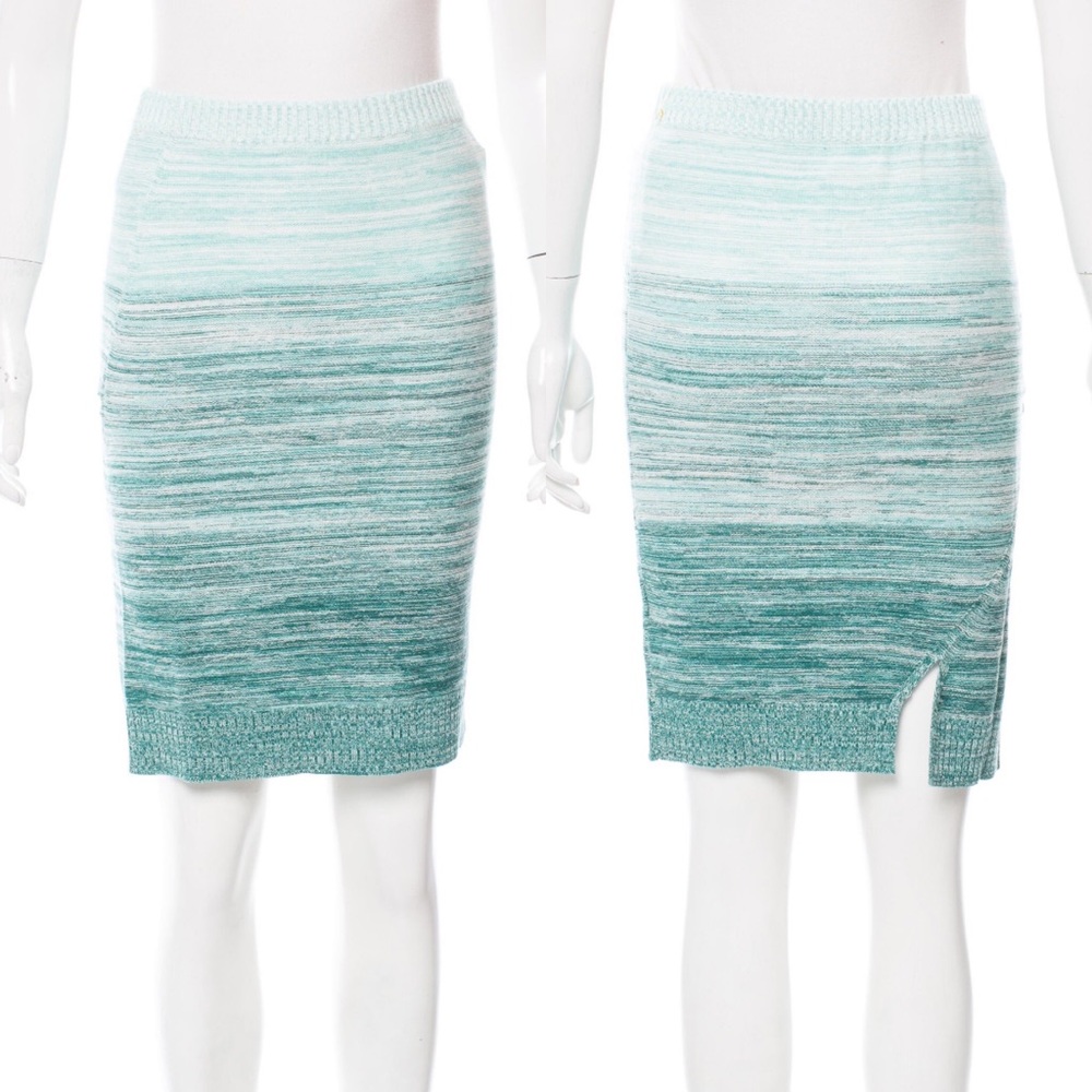 girl. by Band of Outsiders Ombré Melange Knit Pencil Skirt